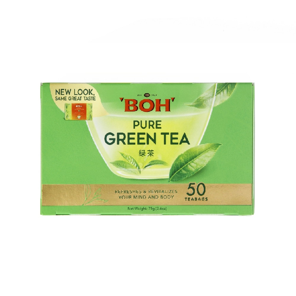 BOH Pure Green Tea 50 Teabags